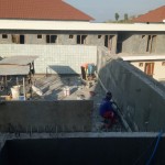 Building construction work Nusa Penida